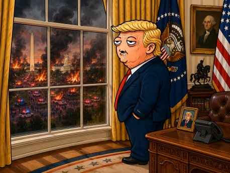 CAPITOL ON FIRE